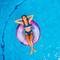 PoolCandy Glitterfied® RealPrint® Glitter Galaxy Jumbo Pool Tube